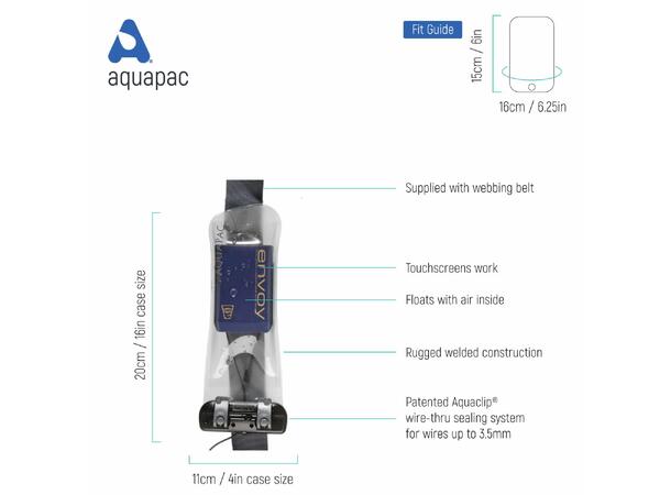 Aquapac Radio Mic Case Small Vanntett pose for radiomikrofonene dine! 