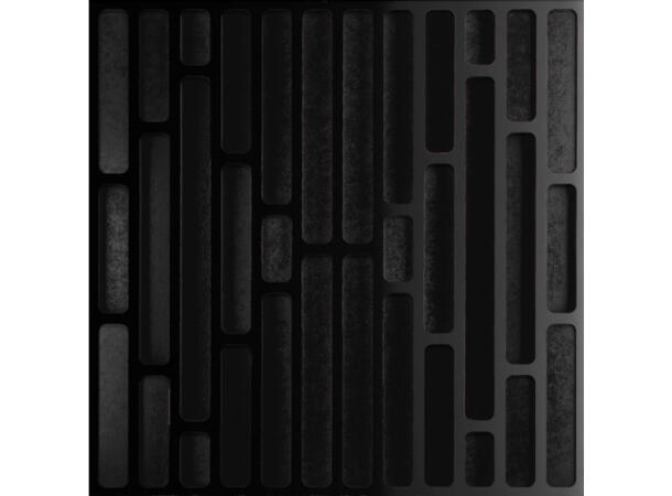 Artnovion Logan W - Diffuser - Svart L06 Pro, Pakke med 4 paneler 