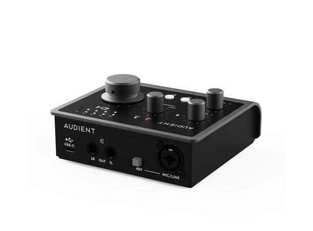 Audient iD 4 mk2 2i/2o Audio Interface 1 xKlasse A mikrofonforsterker + Linje 