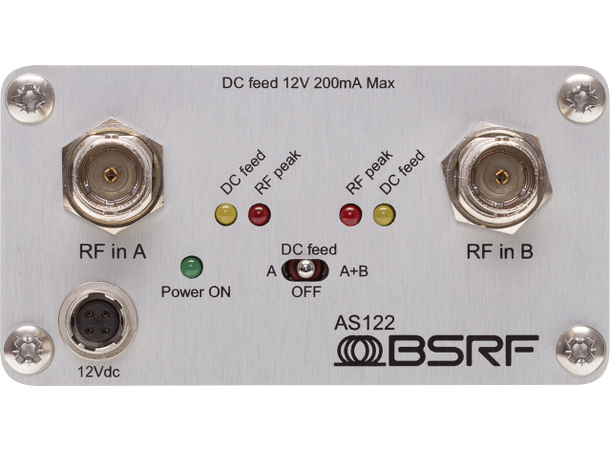 BSRF AS-122 Active Antenna Splitter 6 SMA Outputs per Channel