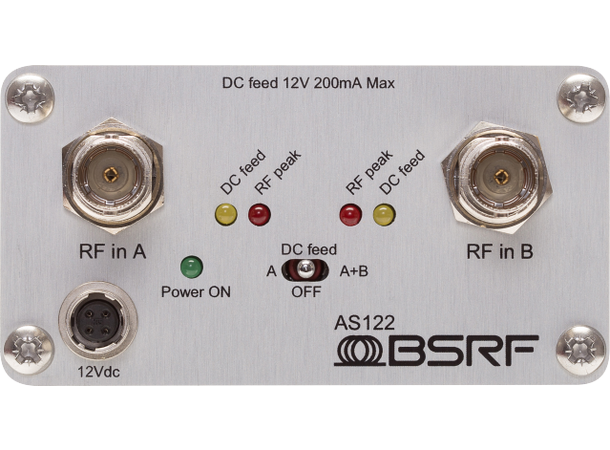 BSRF AS-122 Active Antenna Splitter 6 SMA Outputs per Channel 
