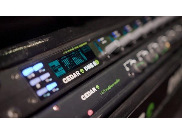 Cedar DNS8D Dante Noise Suppressor 8-channel dialogue noise suppressor 