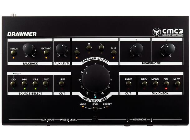 Drawmer CMC3 Fully Featured Super Compact Monitor.Con
