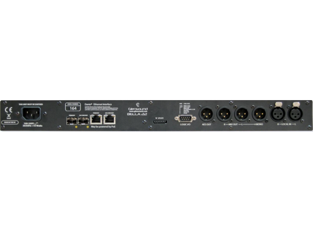 Glensound BELLA 22 MKII Monitoring Dante/ AES67 Confidence Monitor& Mixer 