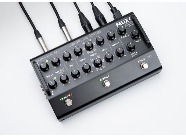 Grace Design FELiX 2 Black instrument preamp/blender 