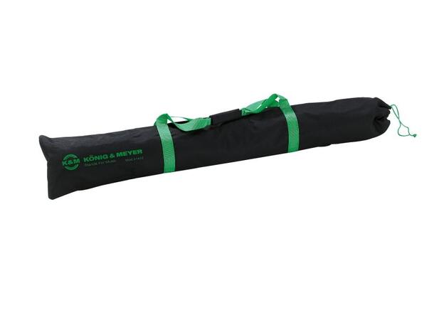 K&M 21422 Bag nylon for 2 høytaler/mik.stativ 126 cm 