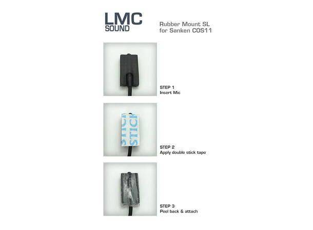 LMC Sound Rubber Mount SL Sanken COS 11, Black
