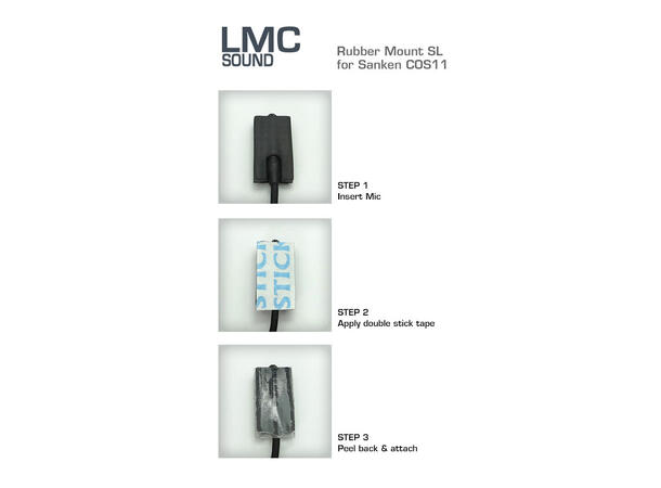 LMC Sound Rubber Mount SL Sanken COS 11, Black 