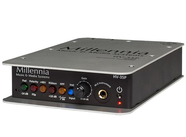 Millennia HV-32P Dual mikrofonpreamp Micpre DI tabletop 