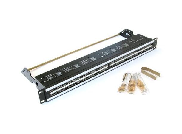 Neutrik Patchbay bantamjack 2x48 DB25 D-Sub Patch 