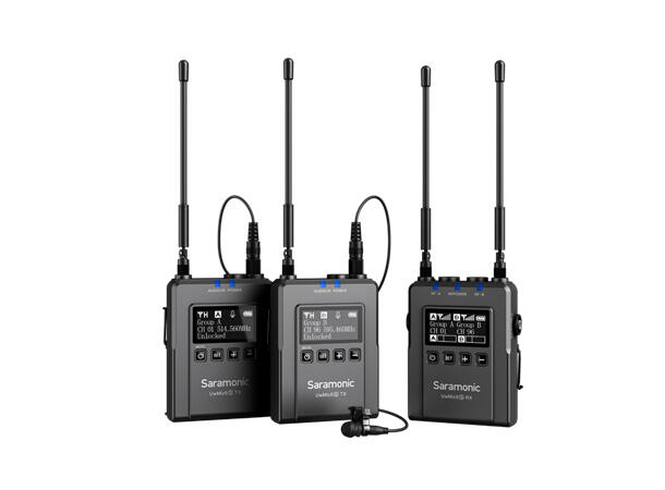 Saramonic UwMic9S Kit 2 (TX+TX+RX) Wireless microphone and receiver kit 