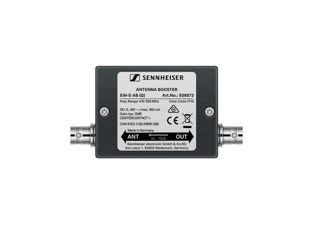 Sennheiser EW-D AB (R) Inline antenna booster 