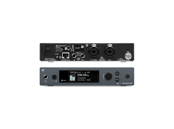 Sennheiser SR IEM G4-G Frekvensområder G: 566 - 608 MHz 