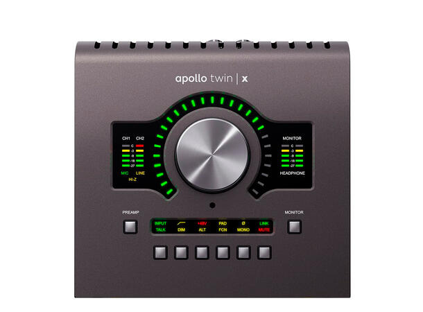 Universal Audio Apollo TWIN X DUO TB3 2 x DSP. TB3, Heritage Edition, MAC