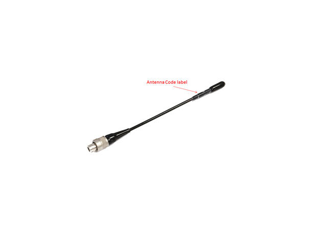 Wisycom MTPxx antenne 1 stk. with LEMO connector 