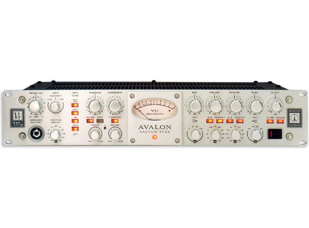 AVALON VT-737SP Channel Strip Class A Mono Tube 