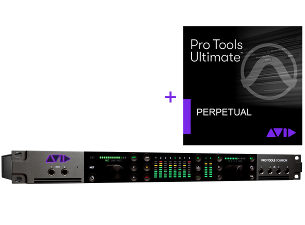 AVID CARBON Lydkort HDX DSP HDX-DSP lydkort med Pro Tools ULTIMATE 