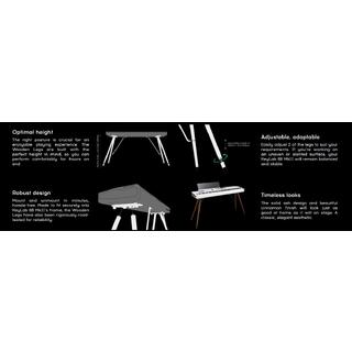 Arturia Wooden Legs STABILITY MEETS ELEGANCE