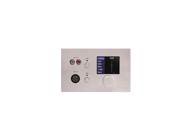 Audac DW5066 kontrollpanel for M2 HVIT Veggpanelkontroller for M2 