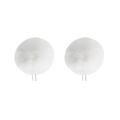 Bubblebee The Twin Windbubbles WH LAV Size 4, White 2 stk. Vindhette