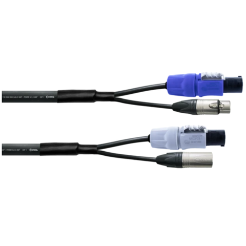 Cordial Hybrid Power + DMX1 - 5p 10,0m CPH 10 DMX 1-5 PWR 1