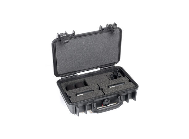 DPA 2011C Stereo Pair with Clips and Windscreens in Peli Case