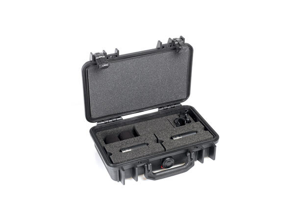 DPA 2011C Stereo Pair with Clips and Windscreens in Peli Case 