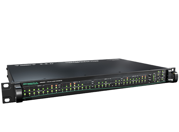 Direct Out ANDIAMO 32 kanaler ADDA 24dBU 24 dBu, ADDA,MADI SFP, IP-opsjoner 