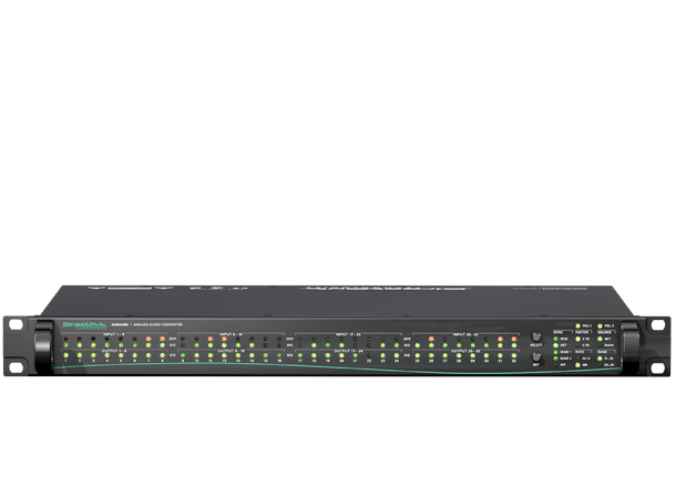 Direct Out ANDIAMO 32 kanaler ADDA 24dBU 24 dBu, ADDA,MADI SFP, IP-opsjoner