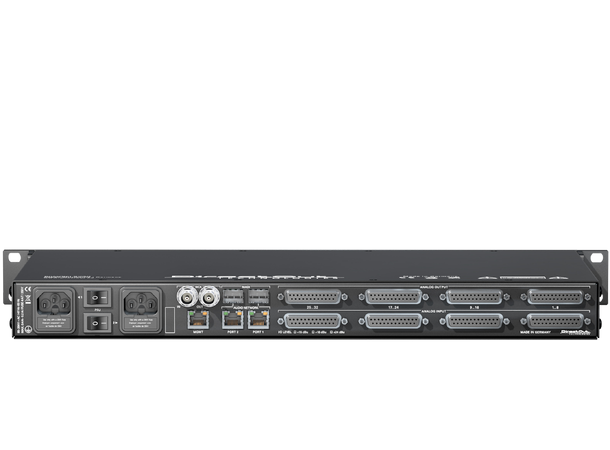 Direct Out ANDIAMO 32 kanaler ADDA 24dBU 24 dBu, ADDA,MADI SFP, IP-opsjoner 