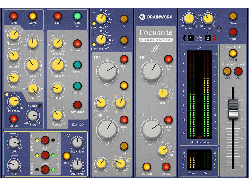 Focusrite Red 8Line Lydkort 8 linje I/O og 32 Dante, TB, 2 ADAT, WC