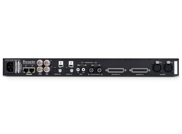 Focusrite Red 8Line Lydkort Thunderbolt/DigiLink-lydkort med Dante 