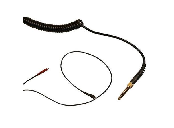 Sennheiser spiral kabel til HD 25 Coiled cable, 3m, straight jack 
