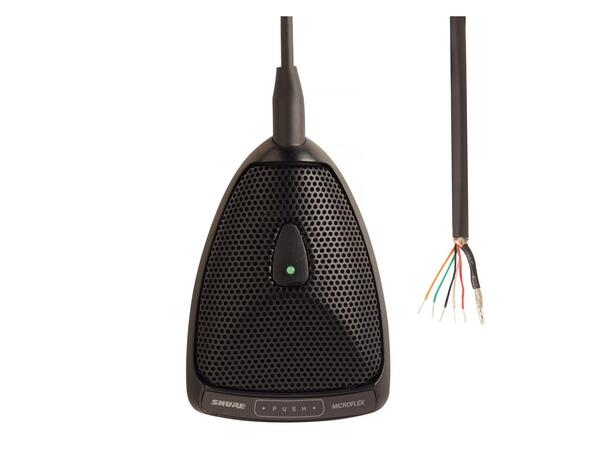 Shure MX3920 microphone boundary Omni black 