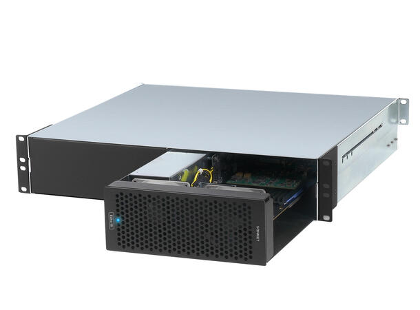 Sonnet Echo 3 Rackmount TB3 Chassis Thunderbolt 3 og HDX kompatibelt 