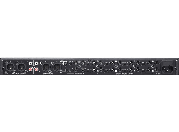 TASCAM LM-8ST Line mixer, 8 stereo ins+mic/line in on front panel 