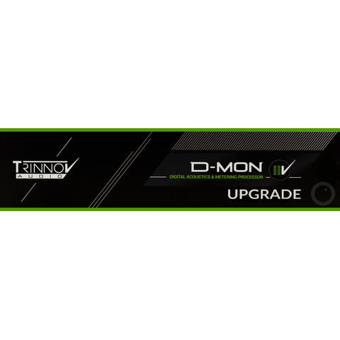 Trinnov D-MON2 kanals lisens SW upgrade Utvider en nye D-MON med 2 kanaler