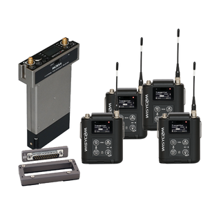 Wisycom MCR54 med 4x MTP60 KIT 1x MCR54, 4x MTP60 + SLK54