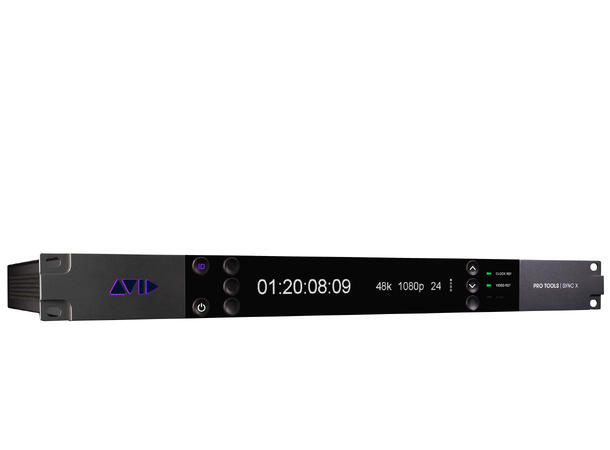 AVID SYNC X forHD Native/HDX Videogenerator. Syncronizer og klokke 