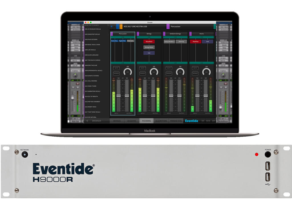 Eventide H9000R multieffects processor Harmonizer med Modulær IO