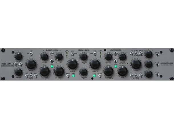 Overstayer Modular Channel 8755DS Channel Strip STEREO CH 8755DS LINE/INST 