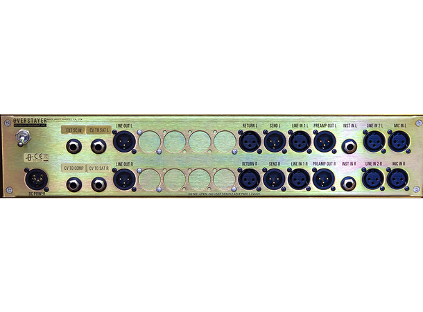 Overstayer Modular Channel 8755DS Channel Strip STEREO CH 8755DS LINE/INST 