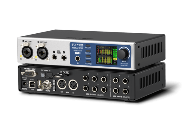 RME Fireface UCX II Lydkort 24-Bit/192kHz, 20 IO, USB 2/3