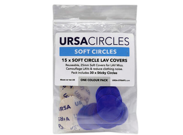 URSA 15x Chroma Key Blue Circles 15x Soft Circles + 30x Stickies