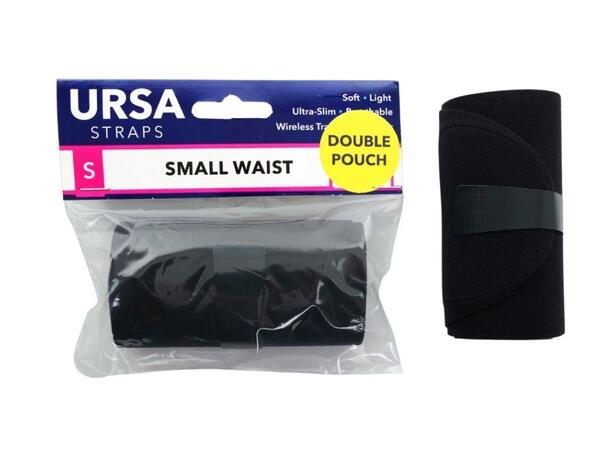 URSA SMALL DOUBLE POUCH Waist Big Pouch - Black 
