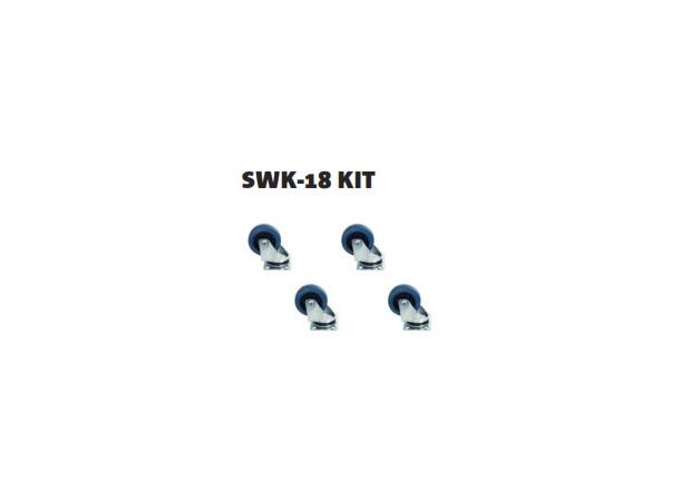 dB Technologies SWK-18 KIT - hjulsett Kit composed by 4 x 100mm wheels