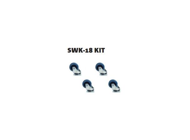 dB Technologies SWK-18 KIT - hjulsett Kit composed by 4 x 100mm wheels 