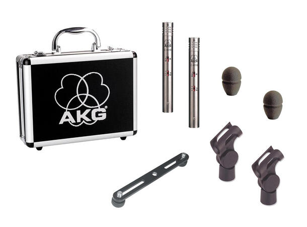 AKG C451B stereopar Matchet par inkl. stereoskinne 