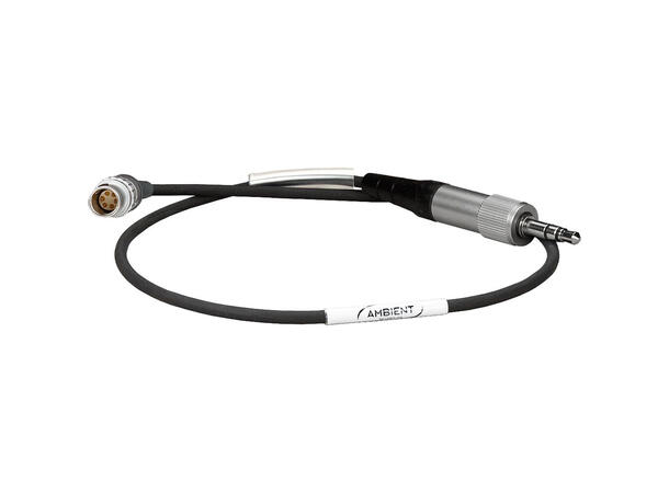 AMBIENT AK-3.5EW-ALXMINILF Audio kabel Lemo 6-pin 0B A-coded connector, TRS scr 