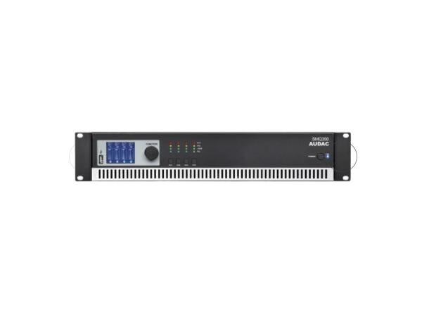 Audac SMQ350 DSP-forsterker, 4x350W RMS, RS232
